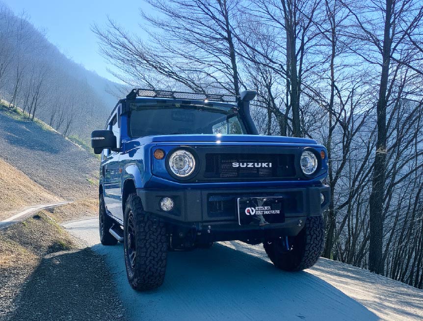 Blue Jimny