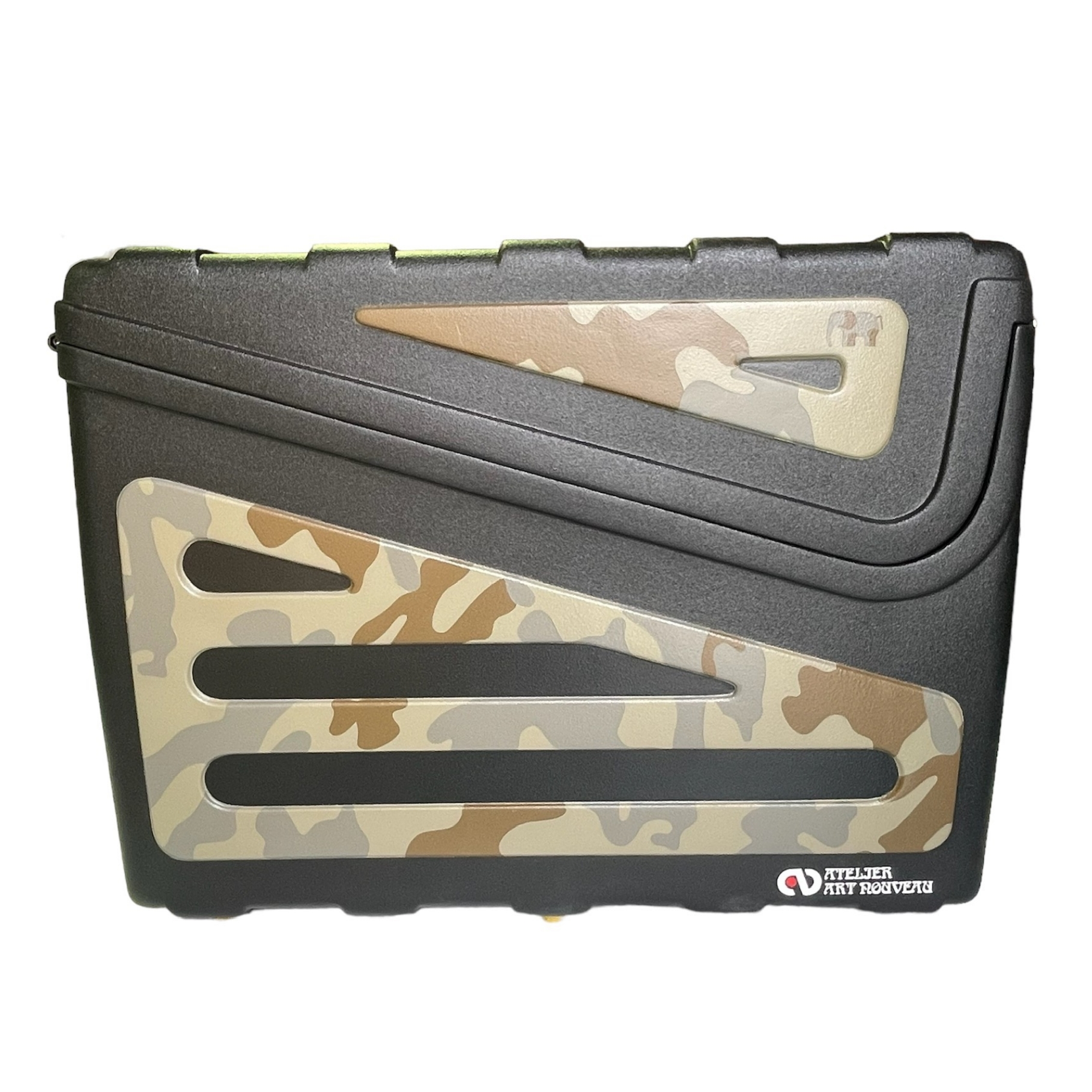 Black camouflage rear box