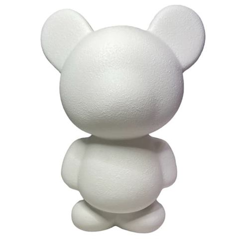 牛乳パックの粉を混合した造形サンプル