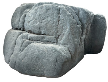 Artificial rocks and trees