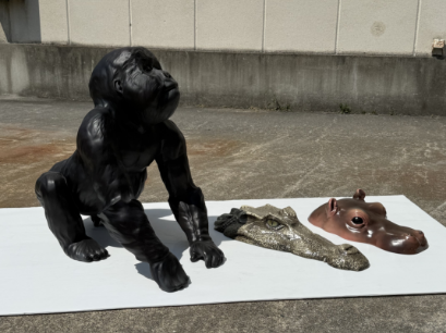 Production result: animal sculpture